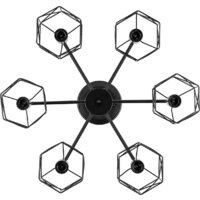 Люстра средней высоты Sundays Home KR-23 6198 (с лампами Led-Шар-deco 6шт) - Превью изображения №9 — Интернет-магазин Time-Shop