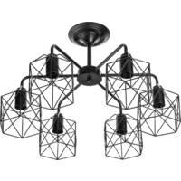 Люстра средней высоты Sundays Home KR-23 6198 (с лампами Led-Шар-deco 6шт) - Превью изображения №6 — Интернет-магазин Time-Shop