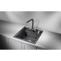 Кухонная мойка Granula KS-5002 (черный) - Превью изображения №2 — Интернет-магазин Time-Shop