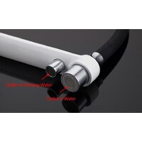 Смеситель Gappo G4398-9 (белый/черный) - Превью изображения №3 — Интернет-магазин Time-Shop