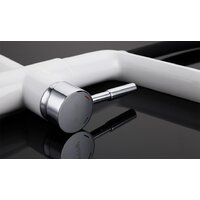 Смеситель Gappo G4398-9 (белый/черный) - Превью изображения №6 — Интернет-магазин Time-Shop