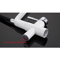 Смеситель Gappo G4398-9 (белый/черный) - Превью изображения №5 — Интернет-магазин Time-Shop