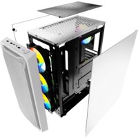 Корпус Powercase Mistral Z4 (белый) - Превью изображения №7 — Интернет-магазин Time-Shop