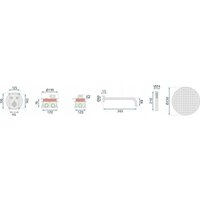 Душевая система  Rea Lungo REA-P8549 - Превью изображения №6 — Интернет-магазин Time-Shop