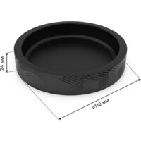 Аксессуары для ванной и туалета FORA Delicate Black (4 предмета) - Превью изображения №8 — Интернет-магазин Time-Shop