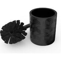 Аксессуары для ванной и туалета FORA Delicate Black (4 предмета) - Превью изображения №7 — Интернет-магазин Time-Shop