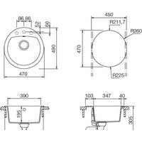 Кухонная мойка Schock Eclipse 45 (баварский камень) - Превью изображения №2 — Интернет-магазин Time-Shop