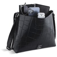 Мужская сумка Bugatti Nevio 49592201 (черный) - Превью изображения №5 — Интернет-магазин Time-Shop