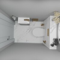  ЗОВ Тумба под умывальник Монови Слим 40 S40LG0LG7091B (антрацит) - Превью изображения №8 — Интернет-магазин Time-Shop