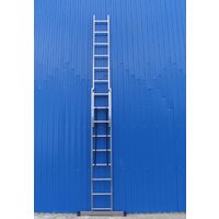 Лестница-стремянка Алюмет двухсекционная универсальная 5211 2x11 - Превью изображения №2 — Интернет-магазин Time-Shop