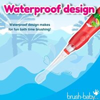 Электрическая зубная щетка Brush-Baby KidzSonic Dinosaur - Превью изображения №9 — Интернет-магазин Time-Shop