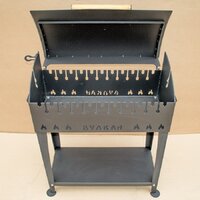 Мангал для дачи Вулкан Гриль XL 5 мм - Превью изображения №6 — Интернет-магазин Time-Shop