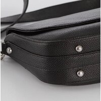 Женская сумка Poshete 845-SJ7306OL-BLK (черный) - Превью изображения №4 — Интернет-магазин Time-Shop