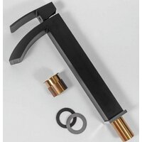 Смеситель Hansberge H2077 (черный хром) - Превью изображения №10 — Интернет-магазин Time-Shop