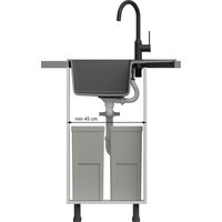 Кухонная мойка Quadron HB8210U5-C1_P2O - Превью изображения №4 — Интернет-магазин Time-Shop