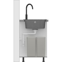 Кухонная мойка Quadron HB8210U5-C1_P2O - Превью изображения №5 — Интернет-магазин Time-Shop