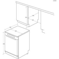Отдельностоящая посудомоечная машина Candy CF 6B4S1PA - Превью изображения №24 — Интернет-магазин Time-Shop