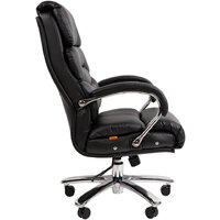 Офисное кресло CHAIRMAN 409 (экопремиум черный) - Превью изображения №3 — Интернет-магазин Time-Shop