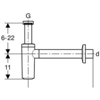 Сифон Geberit 151.035.11.1 - Превью изображения №2 — Интернет-магазин Time-Shop