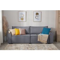 Диван Mio Tesoro Дюссельдорф 293 1.5ек-1.5ек (1173 Savanna Plus Grafit) - Превью изображения №12 — Интернет-магазин Time-Shop