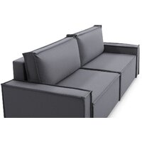 Диван Mio Tesoro Дюссельдорф 293 1.5ек-1.5ек (1173 Savanna Plus Grafit) - Превью изображения №4 — Интернет-магазин Time-Shop