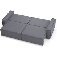 Диван Mio Tesoro Дюссельдорф 293 1.5ек-1.5ек (1173 Savanna Plus Grafit) - Превью изображения №10 — Интернет-магазин Time-Shop