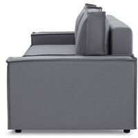 Диван Mio Tesoro Дюссельдорф 293 1.5ек-1.5ек (1173 Savanna Plus Grafit) - Превью изображения №3 — Интернет-магазин Time-Shop