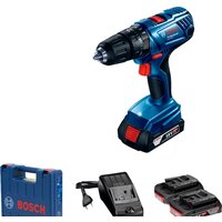 Ударная дрель-шуруповерт Bosch GSB 180-LI Professional 06019F8307 (с 2-мя АКБ, кейс) - Превью изображения №2 — Интернет-магазин Time-Shop