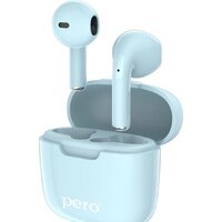 Наушники Pero TWS05 Colorful (голубой) - Превью изображения №2 — Интернет-магазин Time-Shop