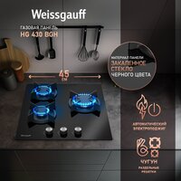 Варочная панель Weissgauff HG 430 BGH - Превью изображения №2 — Интернет-магазин Time-Shop