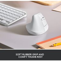 Вертикальная мышь Logitech Lift (белый) - Превью изображения №2 — Интернет-магазин Time-Shop