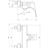 Смеситель Deante Hiacynt BQH A40M - Превью изображения №2 — Интернет-магазин Time-Shop