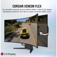 Игровой монитор Corsair Xeneon Flex 45WQHD240 - Превью изображения №13 — Интернет-магазин Time-Shop