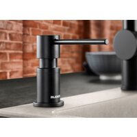 Дозатор для моющего средства Blanco Lato (черный матовый) - Превью изображения №2 — Интернет-магазин Time-Shop