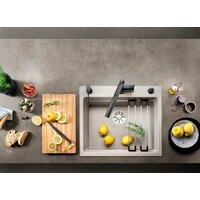 Дозатор для моющего средства Blanco Lato (черный матовый) - Превью изображения №6 — Интернет-магазин Time-Shop