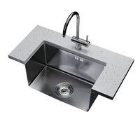 Кухонная мойка Mixline 547225 (сатин, 3 мм) - Превью изображения №5 — Интернет-магазин Time-Shop