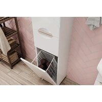  Volna Шкаф-пенал Adel 35 c корзиной - Превью изображения №5 — Интернет-магазин Time-Shop