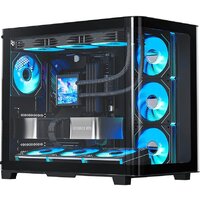 Корпус XASTRA QR500 7ARGB-FM-C10-UC (черный) - Превью изображения №8 — Интернет-магазин Time-Shop