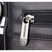 Сумка через плечо Poshete 252-2305-BLK (черный) - Превью изображения №6 — Интернет-магазин Time-Shop