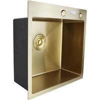 Кухонная мойка MARRBAXX G5050-R G5050-MR (золото) - Превью изображения №3 — Интернет-магазин Time-Shop