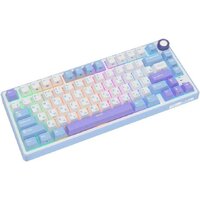 Клавиатура Royal Kludge R75 RGB Taro Milk (RK Silver) - Превью изображения №3 — Интернет-магазин Time-Shop