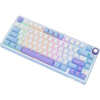 Клавиатура Royal Kludge R75 RGB Taro Milk (RK Silver) - Превью изображения №4 — Интернет-магазин Time-Shop