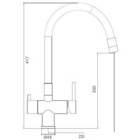 Смеситель Gappo G4398-36 - Превью изображения №10 — Интернет-магазин Time-Shop