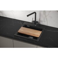 Кухонная мойка Granula ES-4701 (черный) - Превью изображения №3 — Интернет-магазин Time-Shop