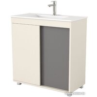 Дабер Тумба под умывальник 013 WeltWasser Deilbach 7517-80 Т13.8W.0.19 (бежевый/серый)