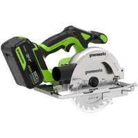 Дисковая (циркулярная) пила Greenworks GD24CS165 1501607CUG (с 1-им АКБ) - Превью изображения №4 — Интернет-магазин Time-Shop