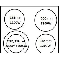 Варочная панель Weissgauff HV 641 BS - Превью изображения №2 — Интернет-магазин Time-Shop
