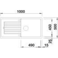Кухонная мойка Blanco Zia XL 6 S 517567 (кофе, клапан-автомат) - Превью изображения №4 — Интернет-магазин Time-Shop