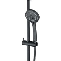 Душевая система  Aquatek Вега AQ1075MB (черный матовый) - Превью изображения №9 — Интернет-магазин Time-Shop