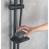 Душевая система  Aquatek Вега AQ1075MB (черный матовый) - Превью изображения №14 — Интернет-магазин Time-Shop